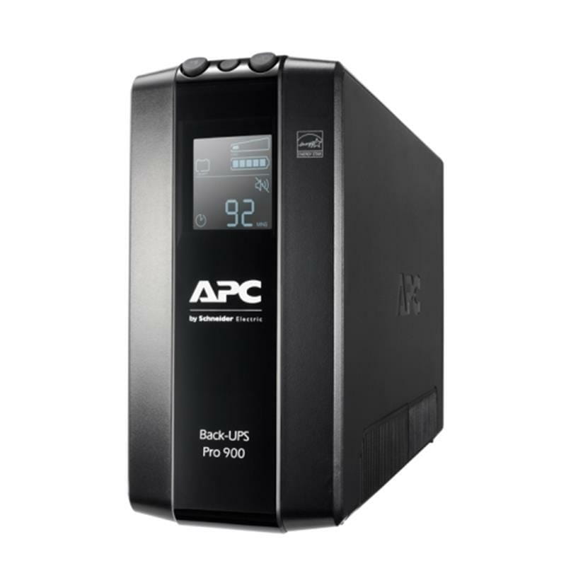 ИБП APC Back-UPS Pro BR 900VA, Lin.int., AVR, 6хIEC, RJ-11, RJ-45, LCD, металл (BR900MI)