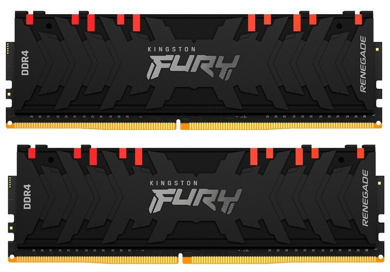 Модуль памяти DDR4 2x8GB/3200 Kingston Fury Renegade RGB (KF432C16RBAK2/16)