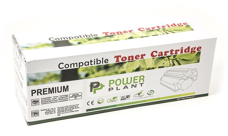 Картридж PowerPlant (PP-12A) HP LJ 1010/1020/1022 Black (Q2612A)