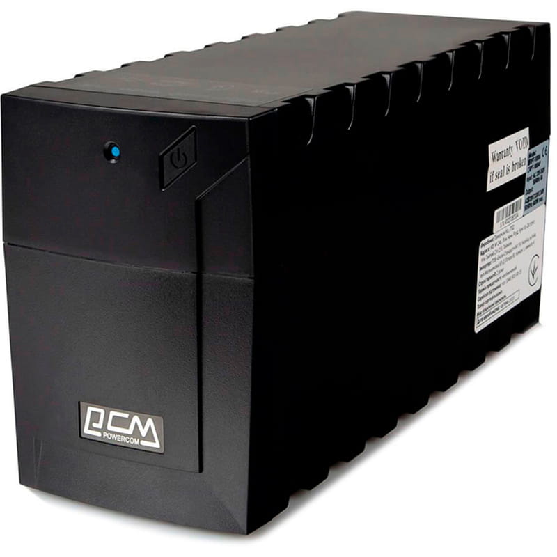Джерело безперебійного живлення Powercom RPT-600AP, 3 x IEC, USB (00210195)