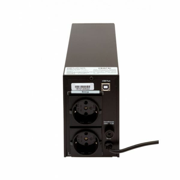 ИБП LogicPower LPM-UL625VA, Lin.int., AVR, 2 x евро, USB, LCD, металл