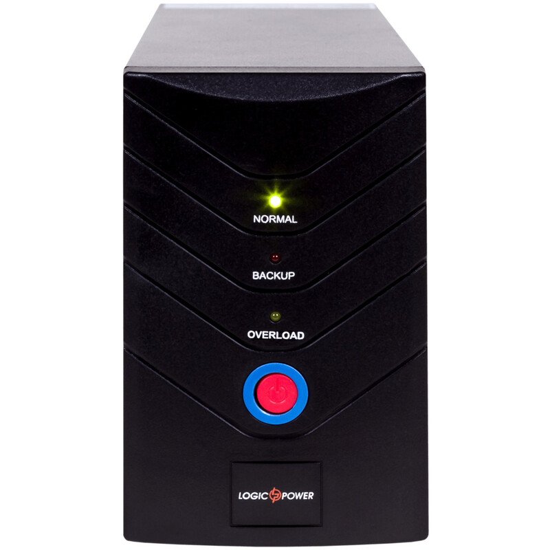 ИБП LogicPower LP-1400VA, Lin.int., AVR, 3 x евро, металл
