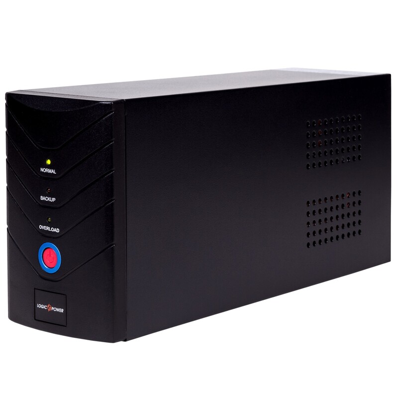ИБП LogicPower LP-1400VA, Lin.int., AVR, 3 x евро, металл