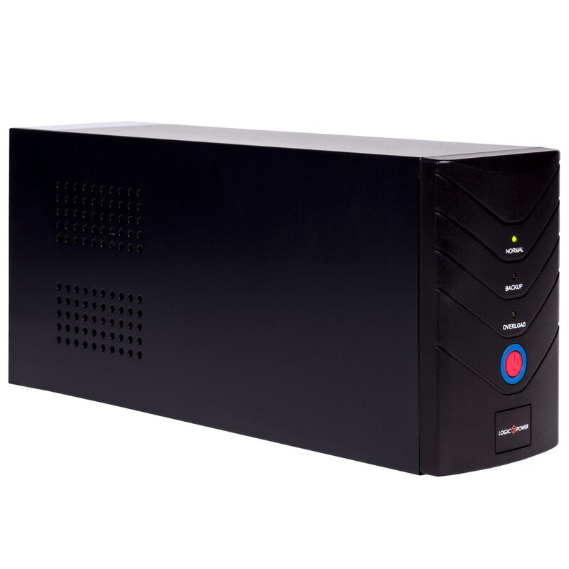 ИБП LogicPower LP-1400VA, Lin.int., AVR, 3 x евро, металл