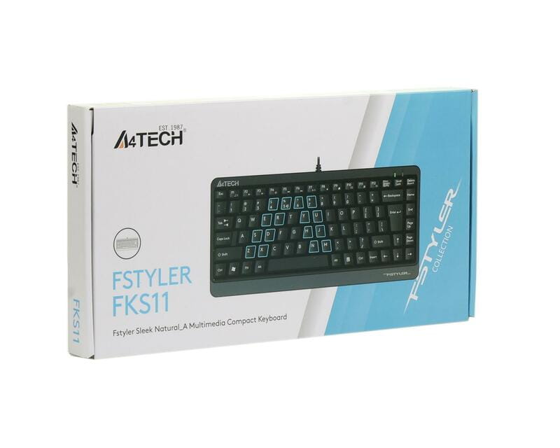 Клавиатура A4Tech Fstyler FKS11 Grey