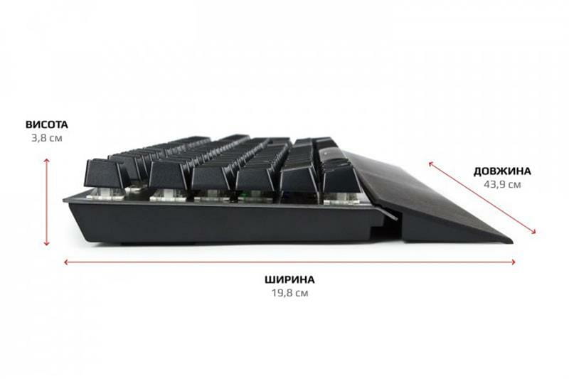Клавиатура Motospeed CK108 Outemu Red Silver (mtck108mr)