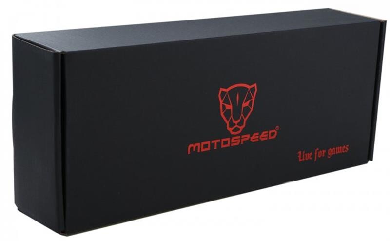 Клавиатура беспроводная Motospeed CK62 Outemu Blue Black (mtck62bmb)