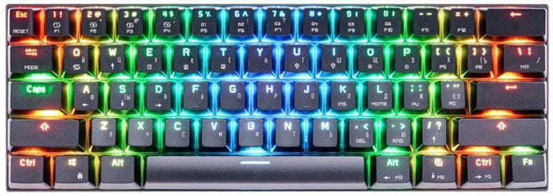 Клавиатура беспроводная Motospeed CK62 Outemu Blue Black (mtck62bmb)