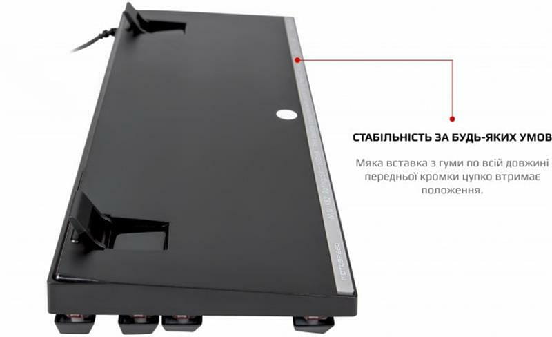Клавиатура Motospeed K82 Outemu Red Ukr Black (mtk82mr)