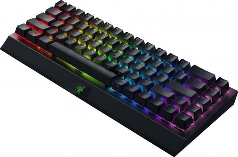 Клавиатура беспроводная Razer BlackWidow V3 Mini Hyperspeed Yellow Switch Black (RZ03-03890700-R3R1)