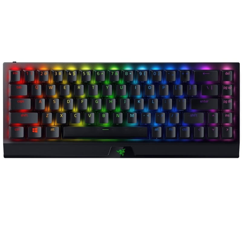 Клавиатура беспроводная Razer BlackWidow V3 Mini Hyperspeed Yellow Switch Black (RZ03-03890700-R3R1)