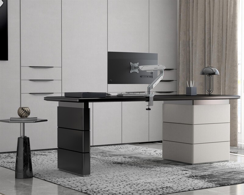 Кронштейн Anda Seat Stealth Pro II 17"-42" White/Gray (AD-W-A9-1S-FW) (VESA100х100)