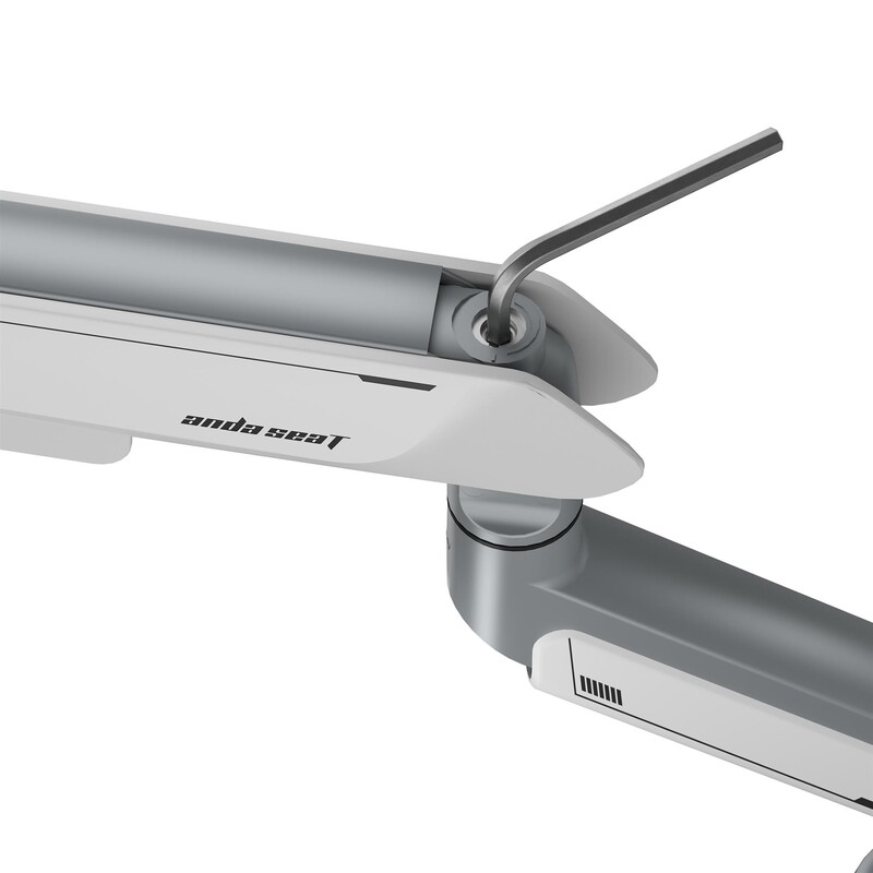 Кронштейн Anda Seat Stealth Pro II 17"-42" White/Gray (AD-W-A9-1S-FW) (VESA100х100)