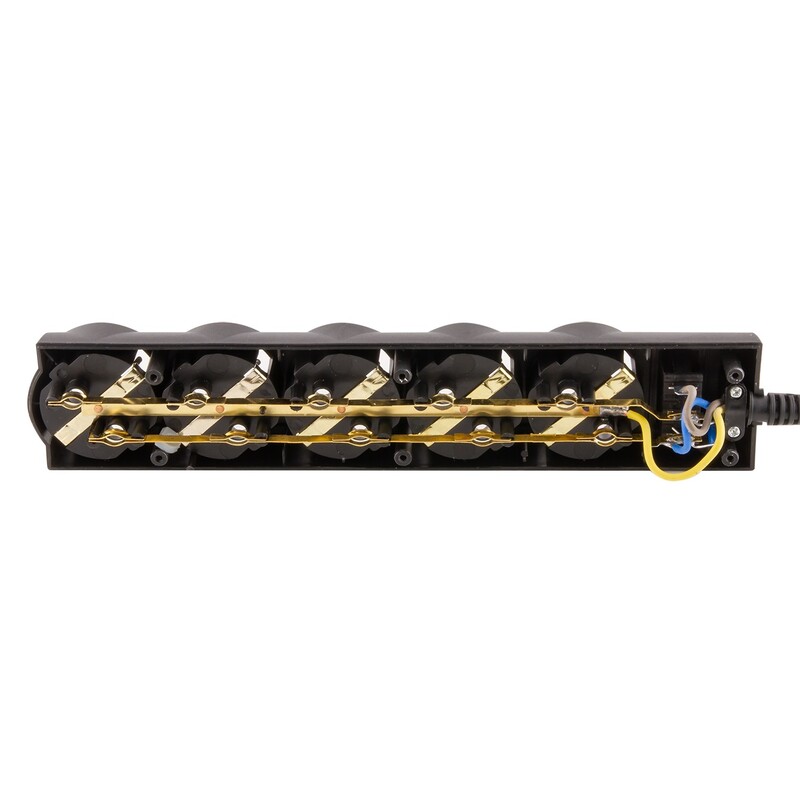Фільтр живлення LogicPower 5 розеток 2м LP-X5 Premium Black (LP9583)