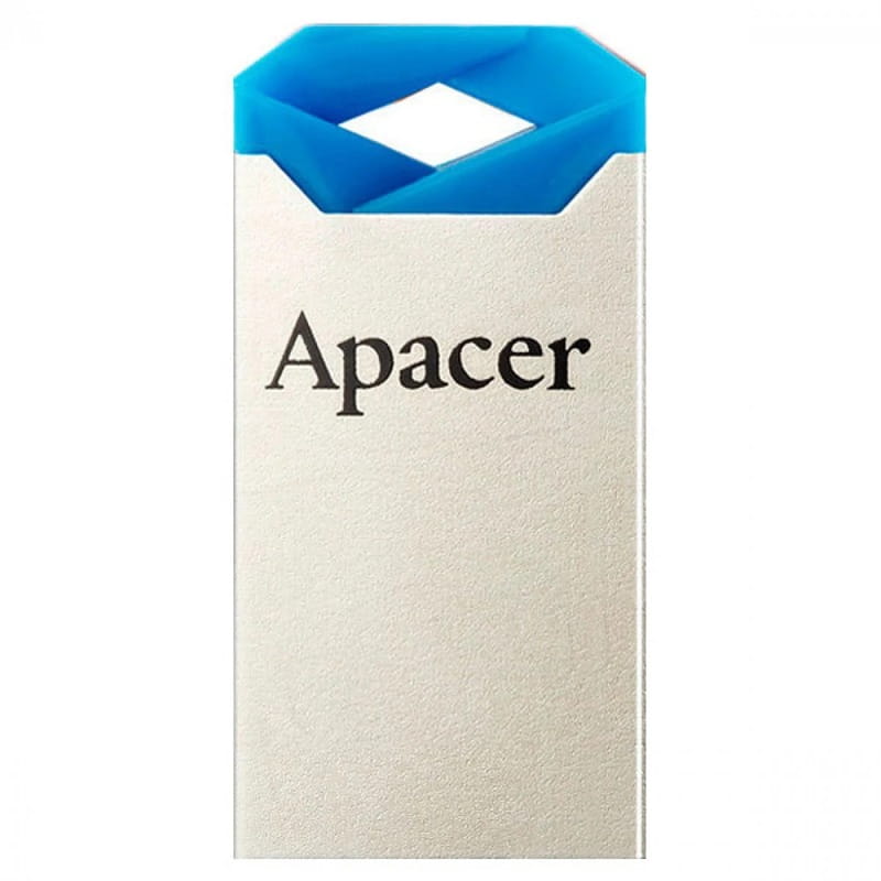 Флеш-накопичувач USB 64GB Apacer AH111 Silver/Blue (AP64GAH111U-1)