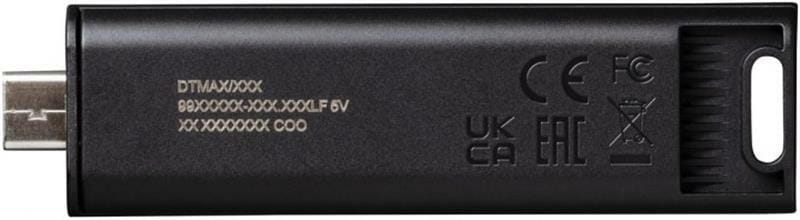 Флеш-накопитель USB3.2 1TB Type-C Kingston DataTraveler Max Black (DTMAX/1TB)