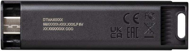 Флеш-накопитель USB3.2 256GB Type-C Kingston DataTraveler Max Black (DTMAX/256GB)