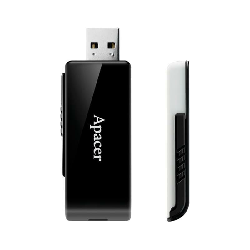 Флеш-накопитель USB3.2 32GB Apacer AH350 Black (AP32GAH350B-1)