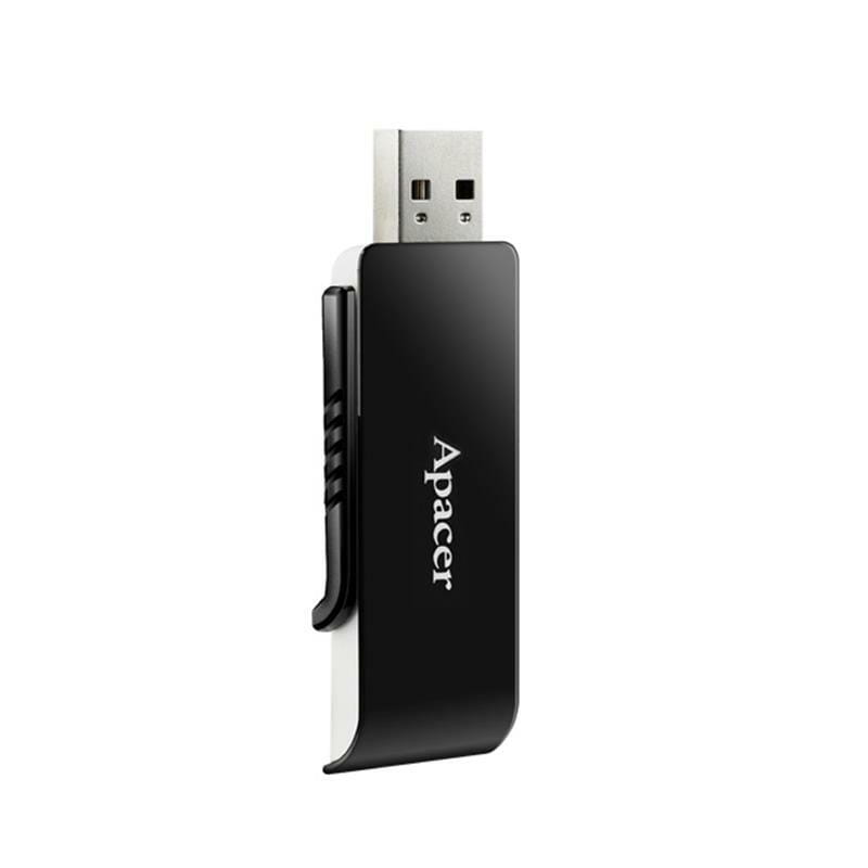 Флеш-накопитель USB3.2 32GB Apacer AH350 Black (AP32GAH350B-1)