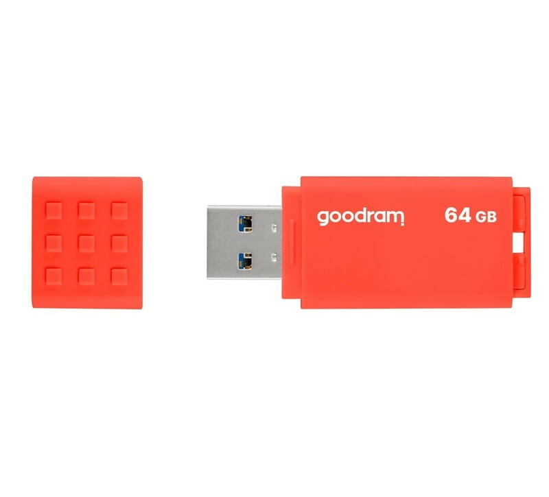 Флеш-накопитель USB3.2 64GB Goodram UME3 Orange (UME3-0640O0R11)