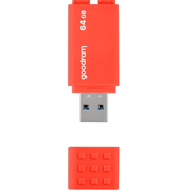 Флеш-накопитель USB3.2 64GB Goodram UME3 Orange (UME3-0640O0R11)