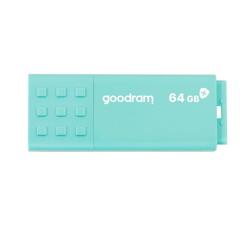 Флеш-накопичувач USB3.2 64GB Goodram UME3 Care Green (UME3-0640CRR11)