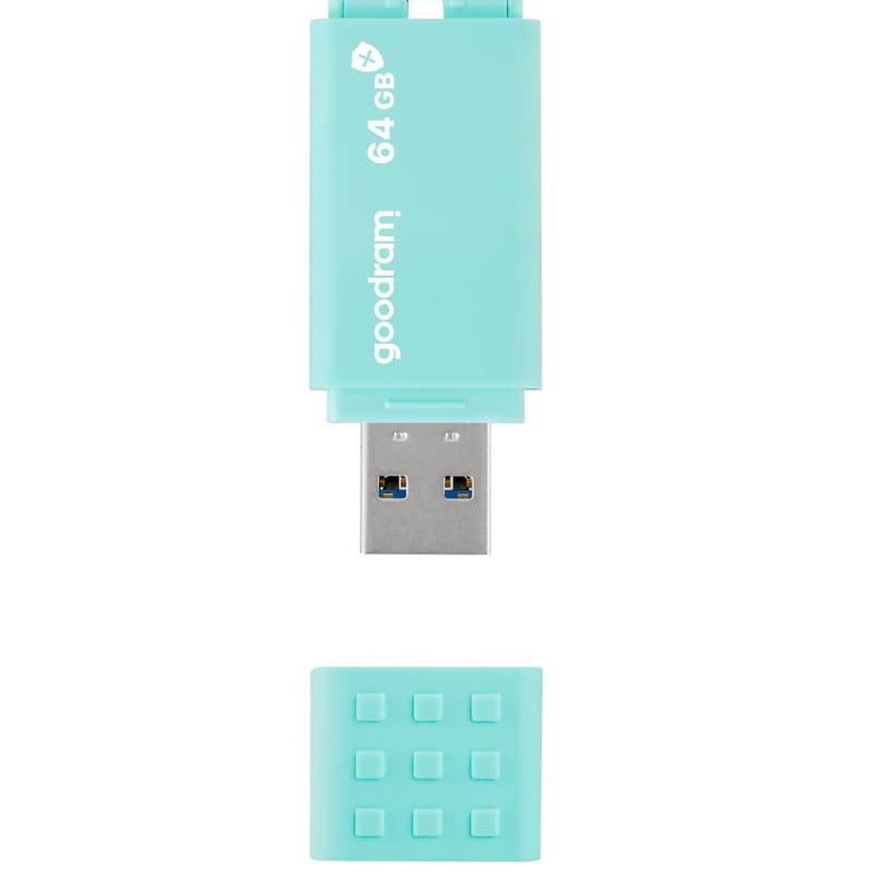 Флеш-накопичувач USB3.2 64GB Goodram UME3 Care Green (UME3-0640CRR11)