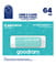 Фото - Флеш-накопитель USB3.2 64GB Goodram UME3 Care Green (UME3-0640CRR11) | click.ua