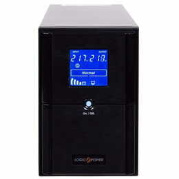ИБП LogicPower LPM-UL1550VA, Lin.int., AVR, 3 x евро, USB, LCD, металл