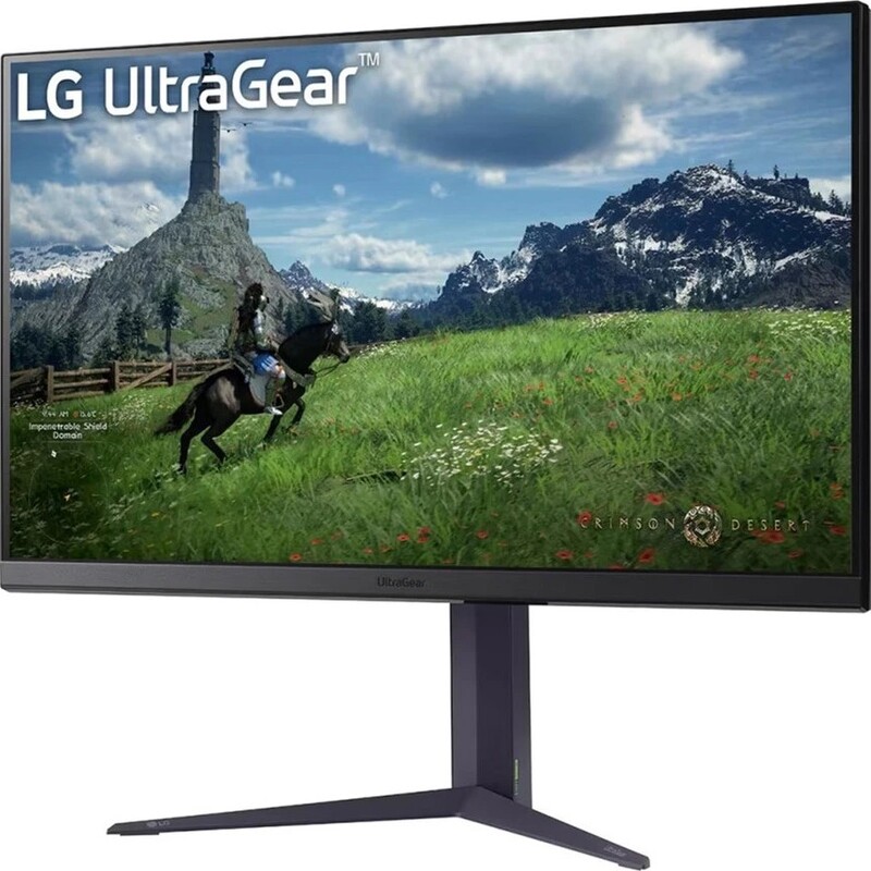 Монітор LG 31.5" 32GS85Q-B IPS Black 180Hz
