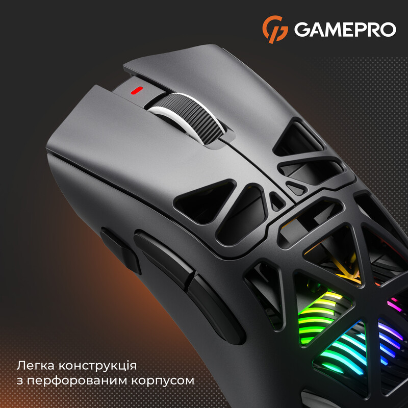 Мышь беспроводная GamePro Genesis Spider (GM870B)
