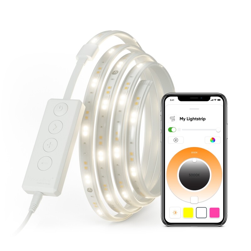 Умная светодиодная лента Nanoleaf Essentials Lightstrip Starter Kit Apple HomeKit, 2м (NL55-0002LS-2M)