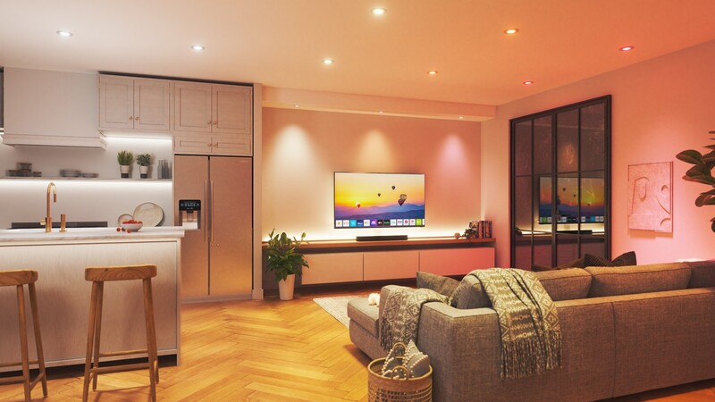 Світильник стельовий Nanoleaf Essentials Matter Smart Recessed Downlight, 6 Вт, Apple Homekit - 4 шт.