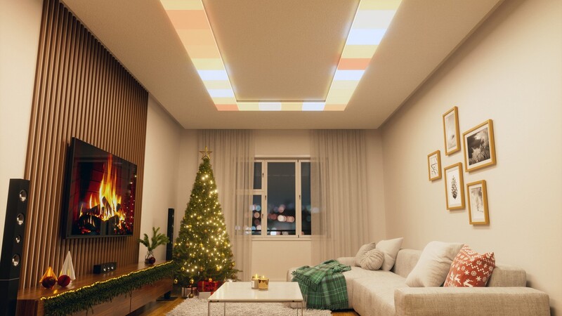 Світильник стельовий Nanoleaf Skylight Starter Kit - 3 шт., Apple Homekit