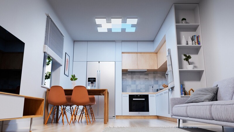 Світильник стельовий Nanoleaf Skylight Expansion Pack - 1 шт., Apple Homekit