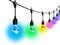 Фото - Гирлянда Nanoleaf Smart Multicolor Outdoor String Lights Smarter Kit, 30м, Matter, HomeKit (NF084K02-40SLO) | click.ua