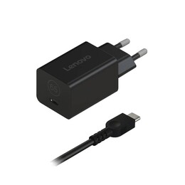 Блок питания Lenovo GaN Nano 20V 3.35A 65W USB Type-C + каб.пит. (40AWGN65EU)