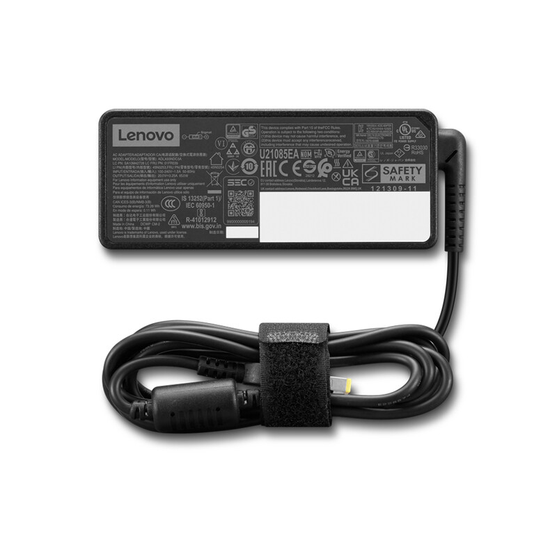 Блок живлення Lenovo Slim Port 20V 3.25A 65W Square + каб.жив. (4X20S56701)