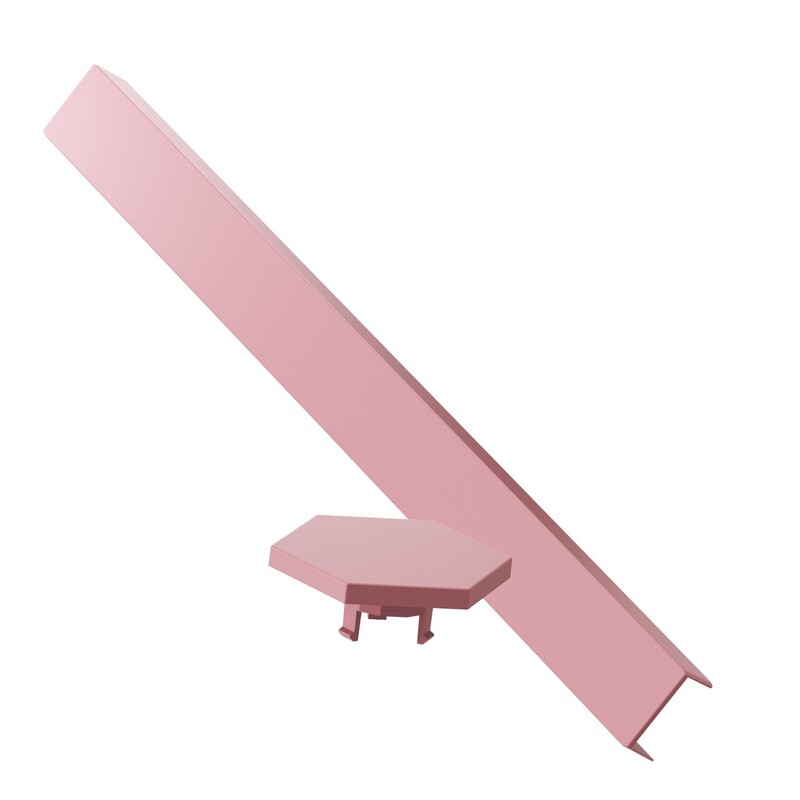 Накладка Nanoleaf Lines Skins Matte Pink, 9 шт. (NL59-0001PM-9PK)