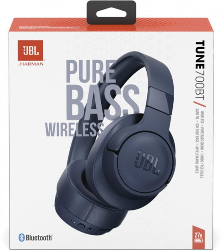 Bluetooth-гарнитура JBL Tune 700BT Blue (JBLT700BTBLU)