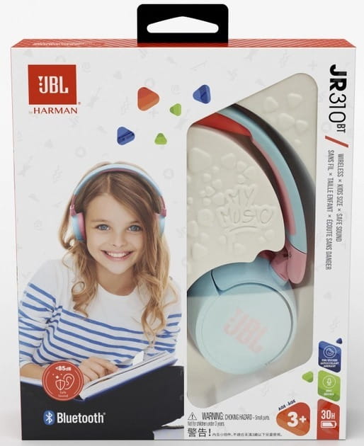 Bluetooth-гарнитура JBL JR310BT Blue (JBLJR310BTBLU)