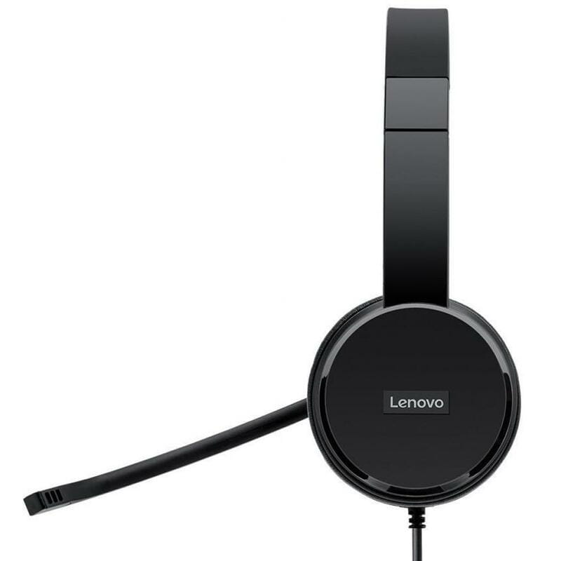 Гарнитура Lenovo 100 Stereo USB (4XD0X88524)