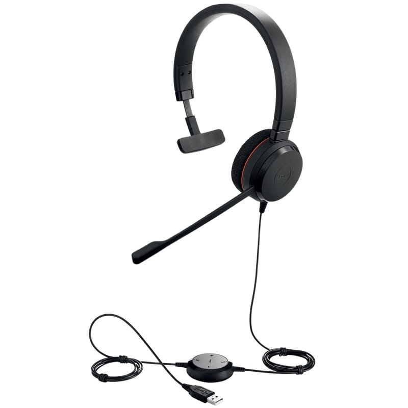 Гарнитура Jabra Evolve 20 MS Mono Black (4993-823-109)