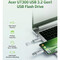 Фото - Флеш-накопичувач USB3.2 256GB Type-C Acer UT300 Metal | click.ua