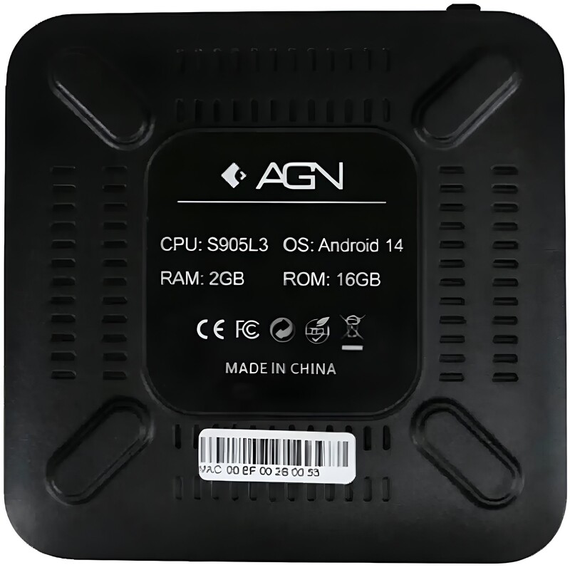 HD медіаплеєр AGN Media Box Base 2/16Gb (AGNBASE216)