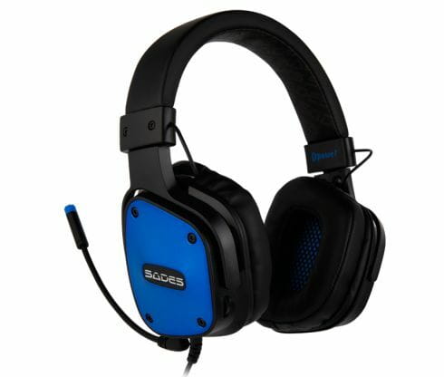 Гарнітура Sades SA-722 Dpower Black/Blue (sa722blj)