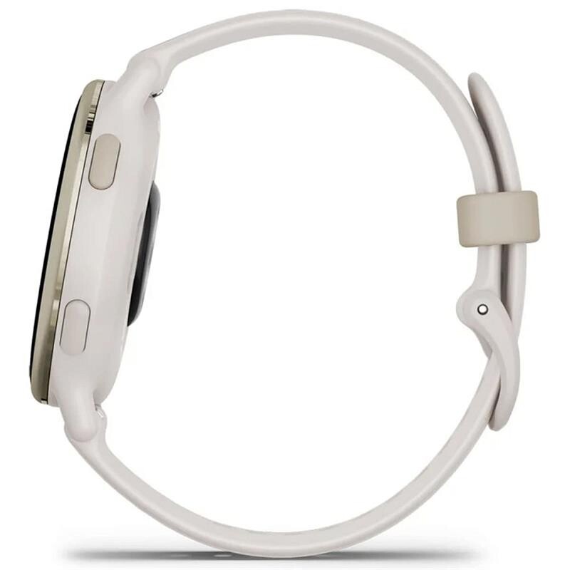 Смарт-годинник Garmin Vivoactive 5 Cream Gold Aluminium Bezel with Ivory Case and Silicone Band (010-02862-11)