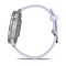 Фото - Смарт-годинник Garmin Venu 4 41mm Silver Bezel with Periwinkle Silicone Band (010-03013-01) | click.ua
