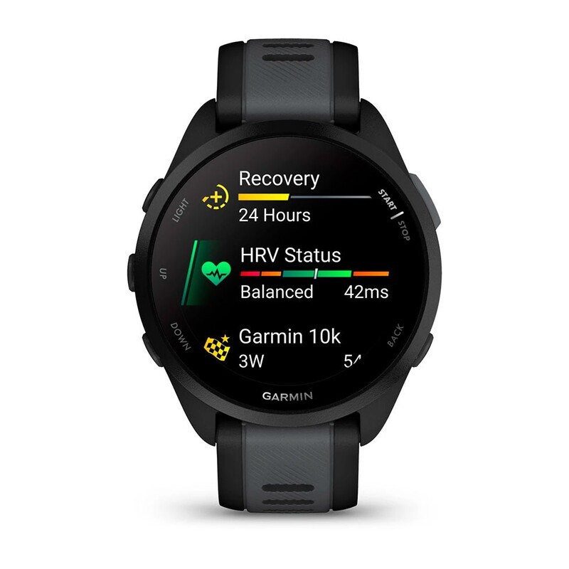 Смарт-годинник Garmin Forerunner 165 Black/Slate Gray (010-02863-20)
