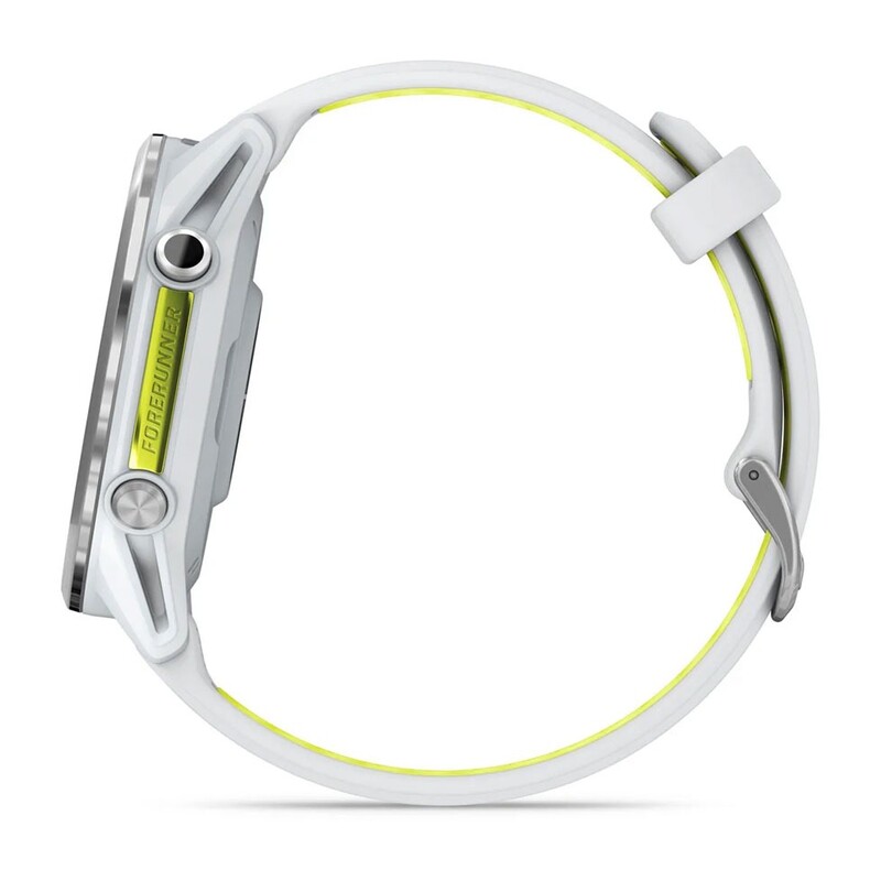 Смарт-годинник Garmin Forerunner 970 Whitestone/Amp Yellow (010-02969-11)